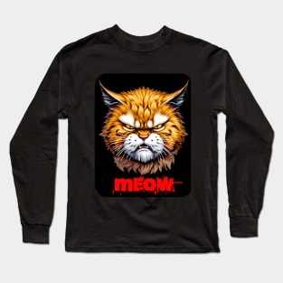 This cat is PISSED! Long Sleeve T-Shirt